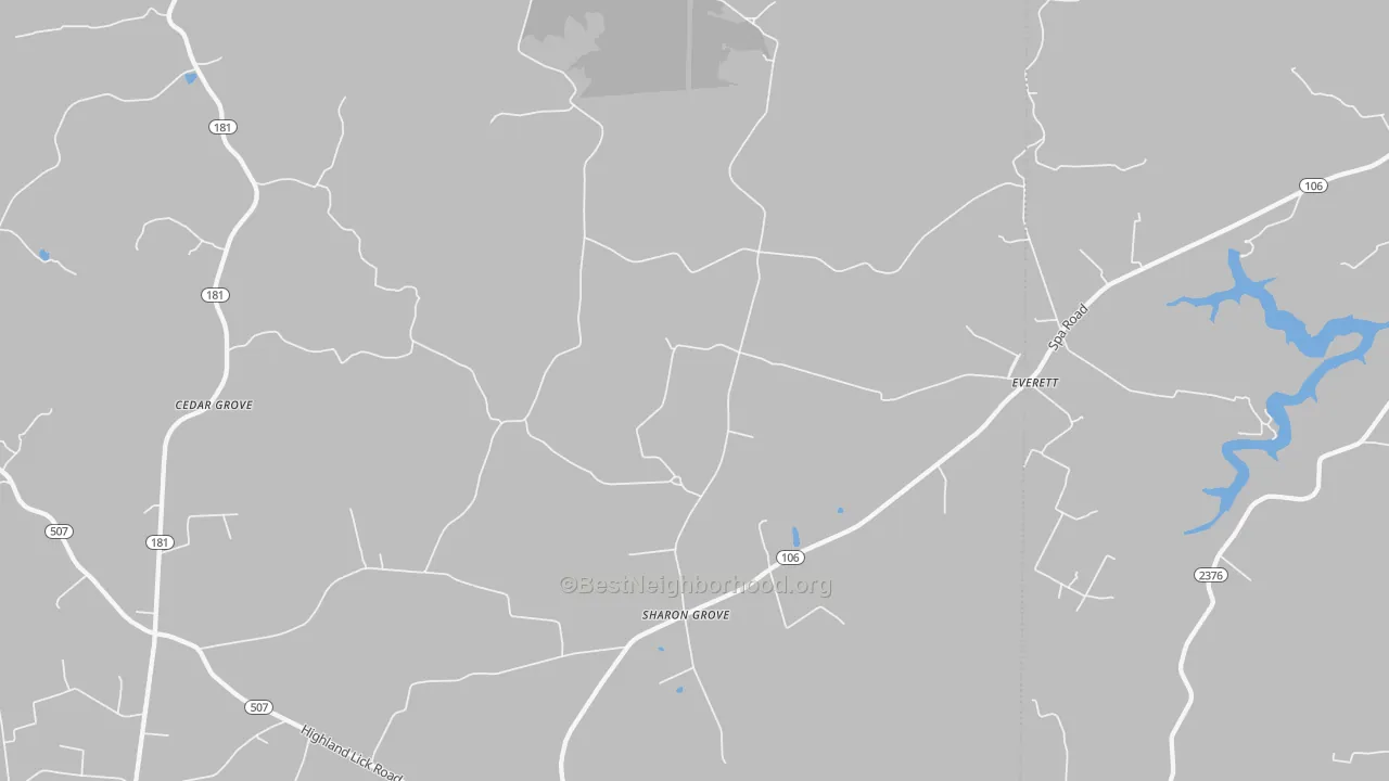 Transit Grade map of 42280, KY