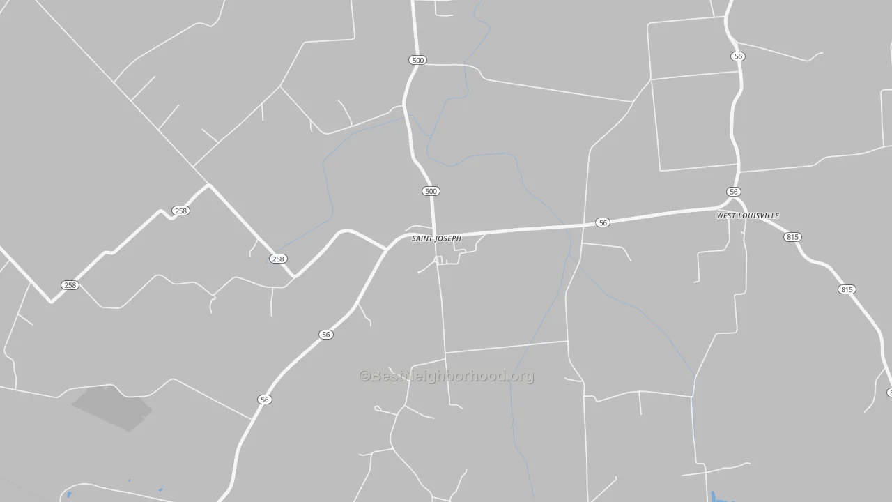 Transit Grade map of 42356, KY