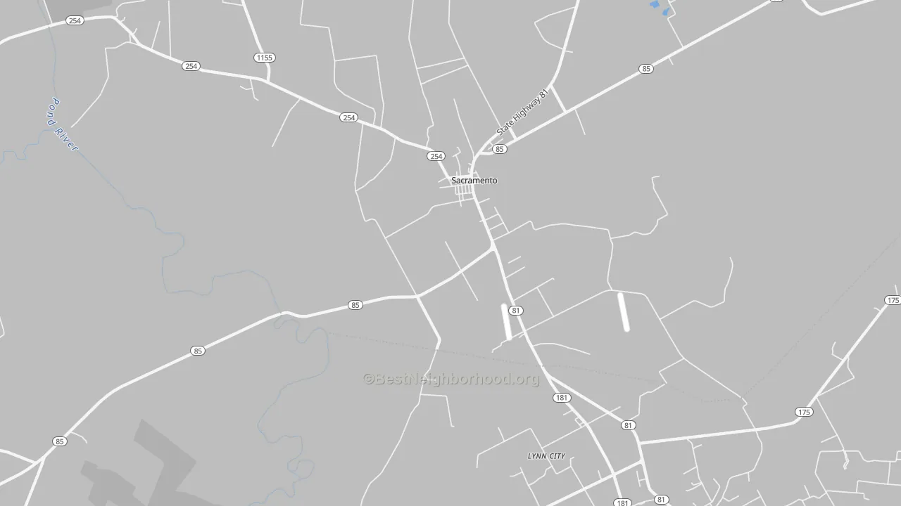 Transit Grade map of 42372, KY