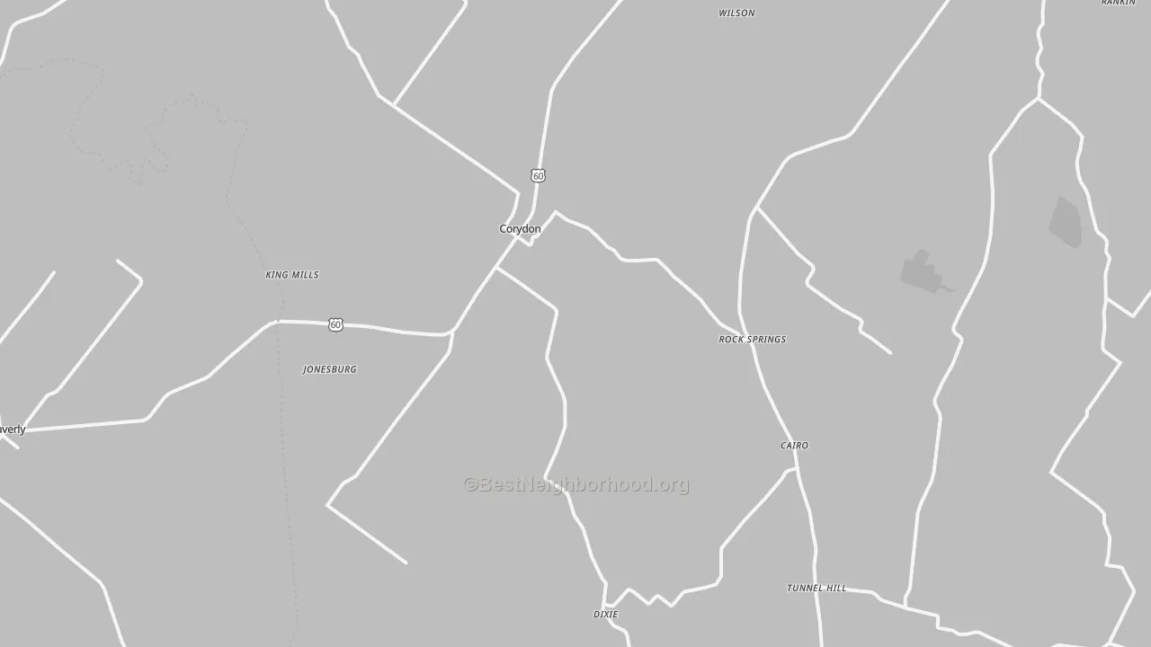 Transit Grade map of 42406, KY
