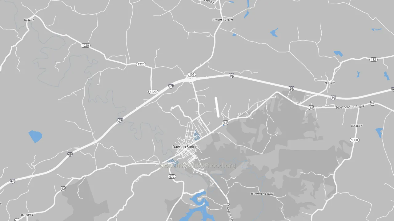 Transit Grade map of 42408, KY