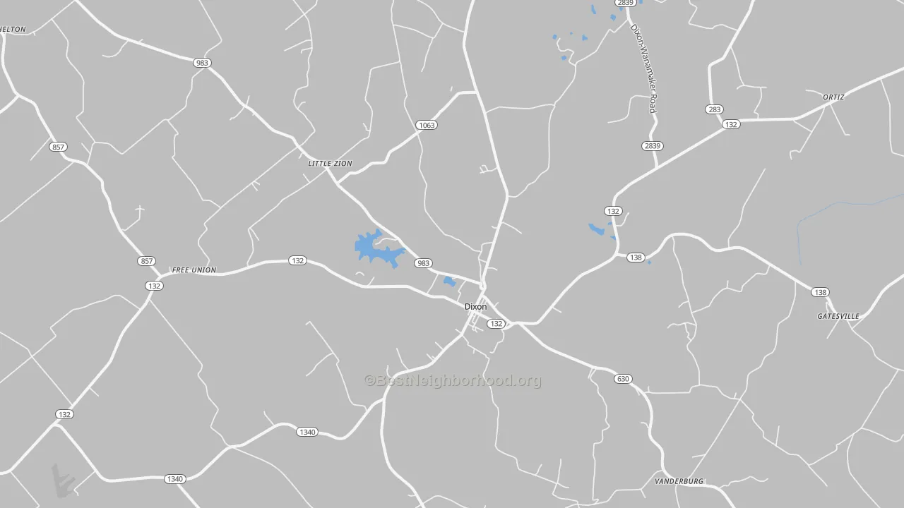 Transit Grade map of 42409, KY