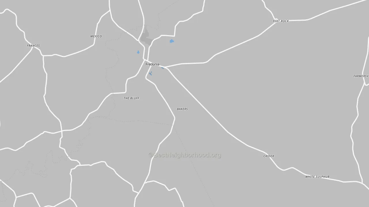 Transit Grade map of 42411, KY