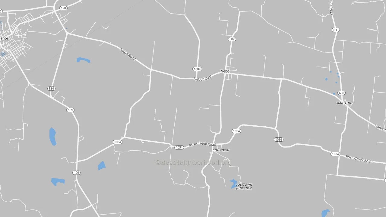 Transit Grade map of 42441, KY