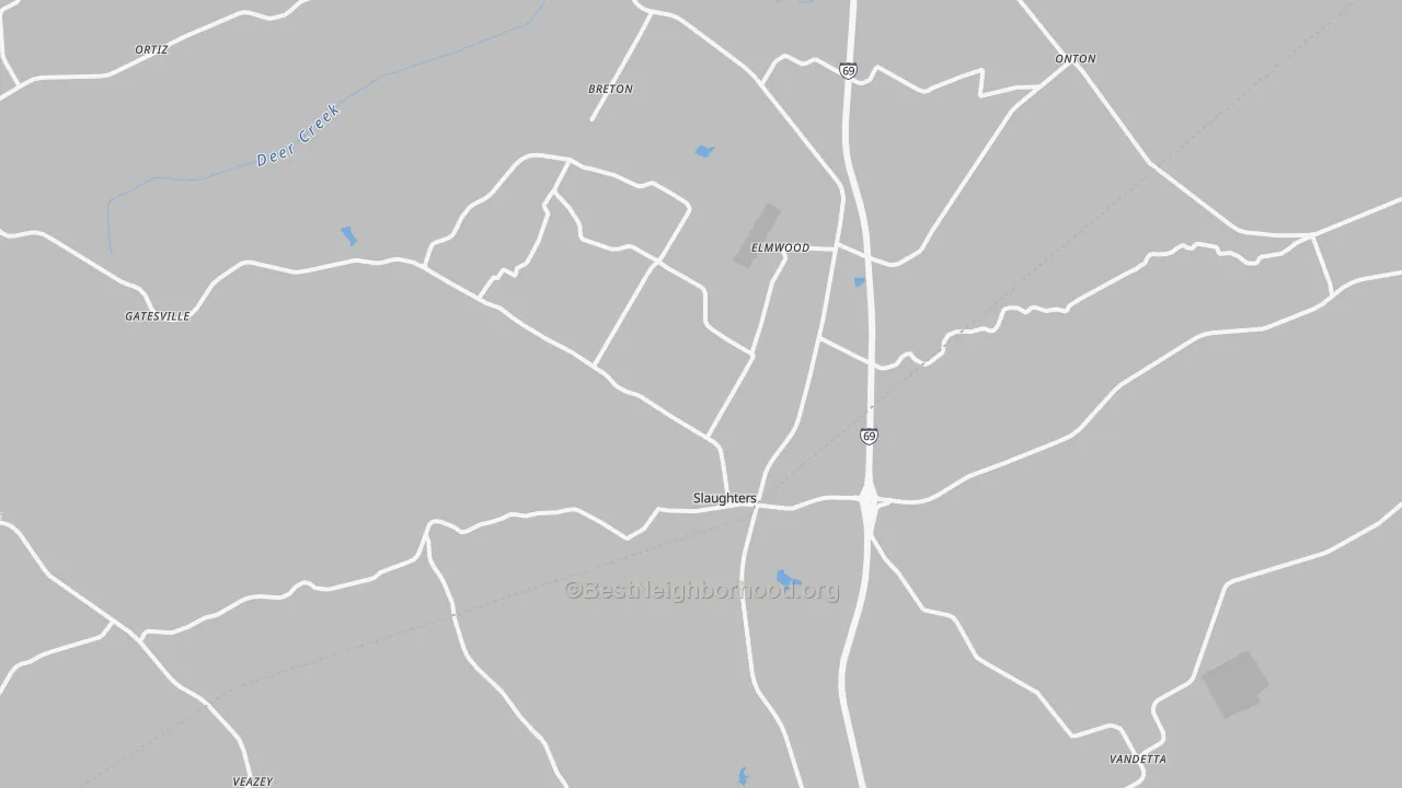 Transit Grade map of 42456, KY