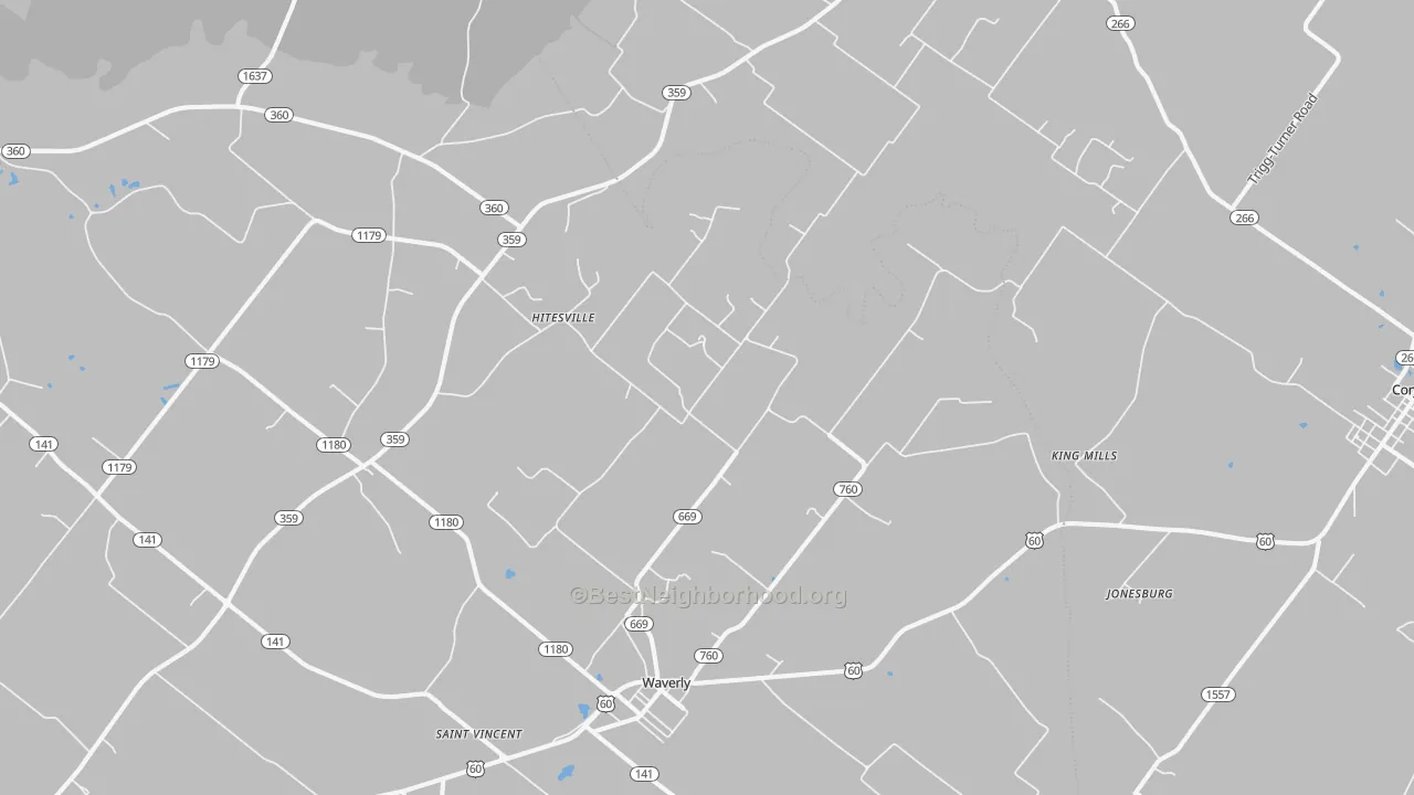 Transit Grade map of 42462, KY