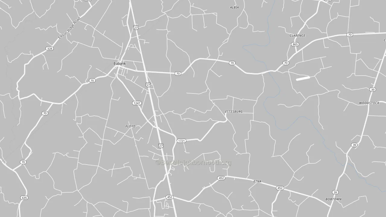 Transit Grade map of 42567, KY