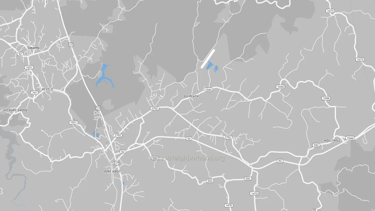 Transit Grade map of 42635, KY