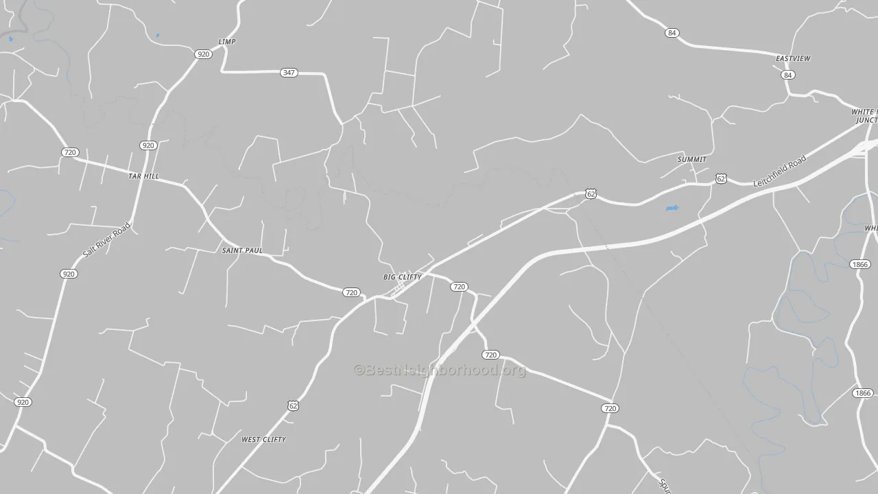 Transit Grade map of 42712, KY
