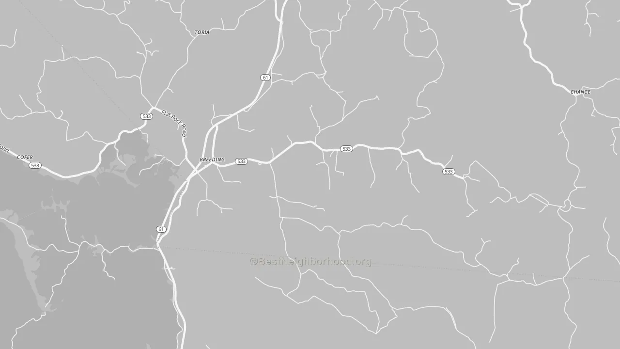 Transit Grade map of 42715, KY