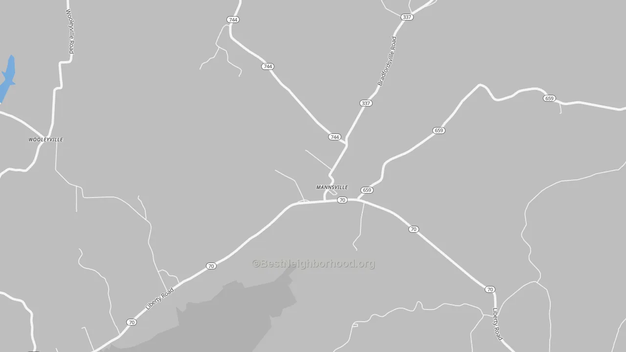Transit Grade map of 42758, KY