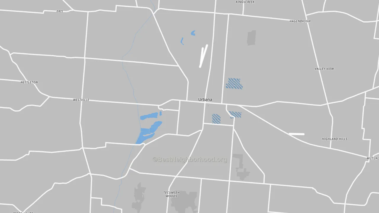 Transit Grade map of 43078, OH