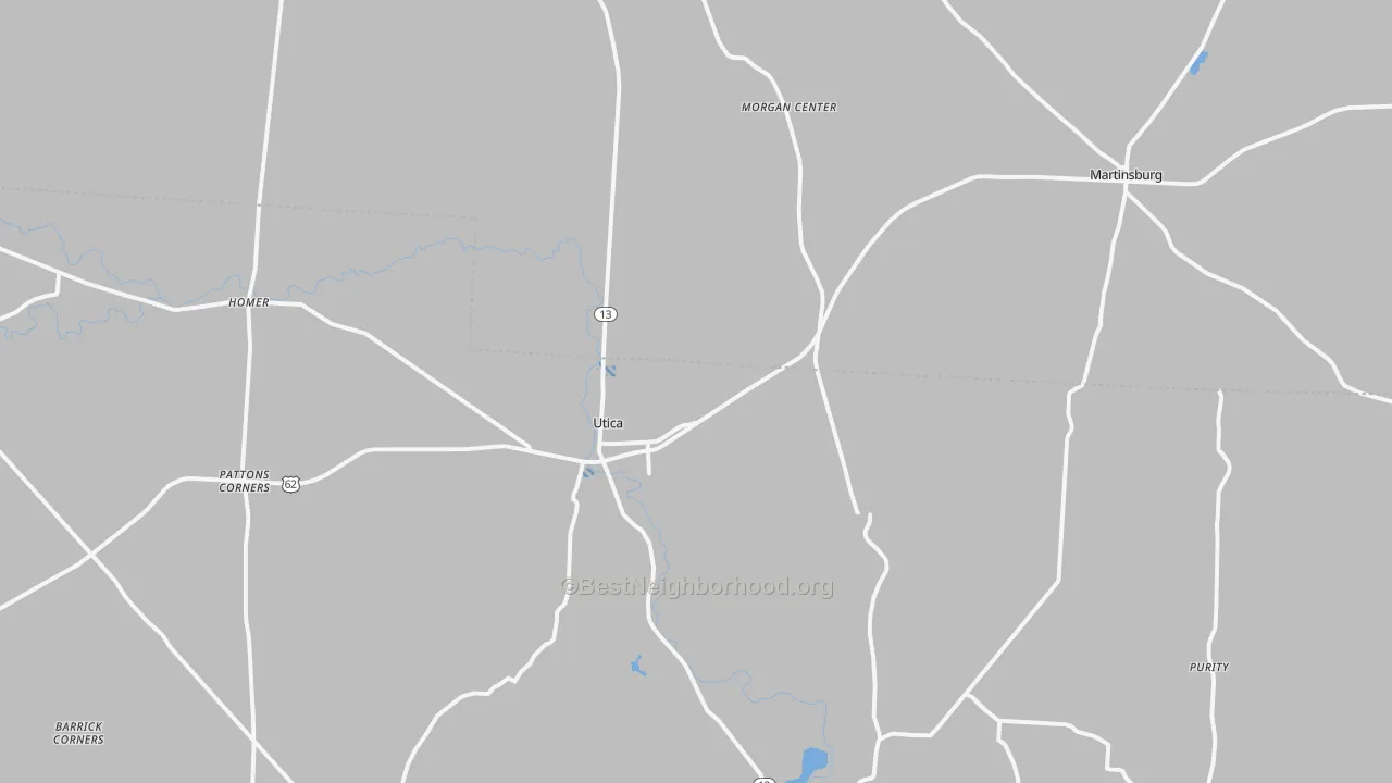 Transit Grade map of 43080, OH