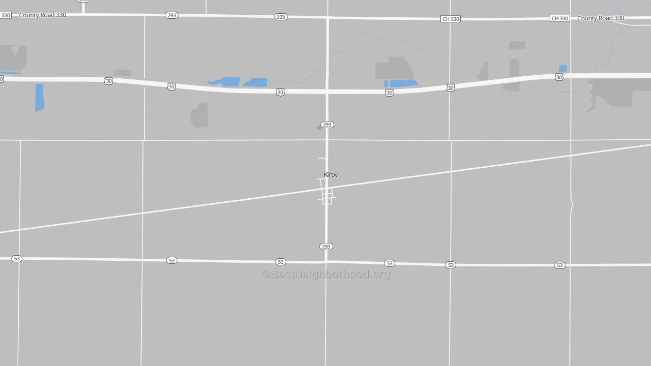 Transit Grade map of 43330, OH