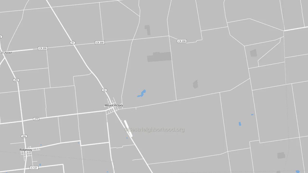 Transit Grade map of 43340, OH