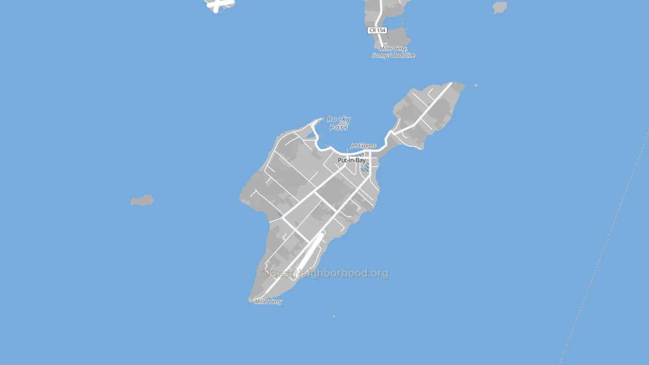 Transit Grade map of 43456, OH