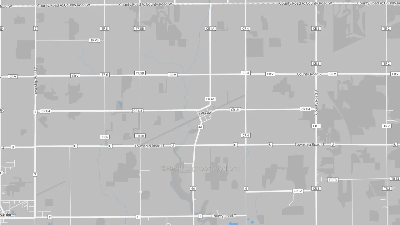 Transit Grade map of 43510, OH