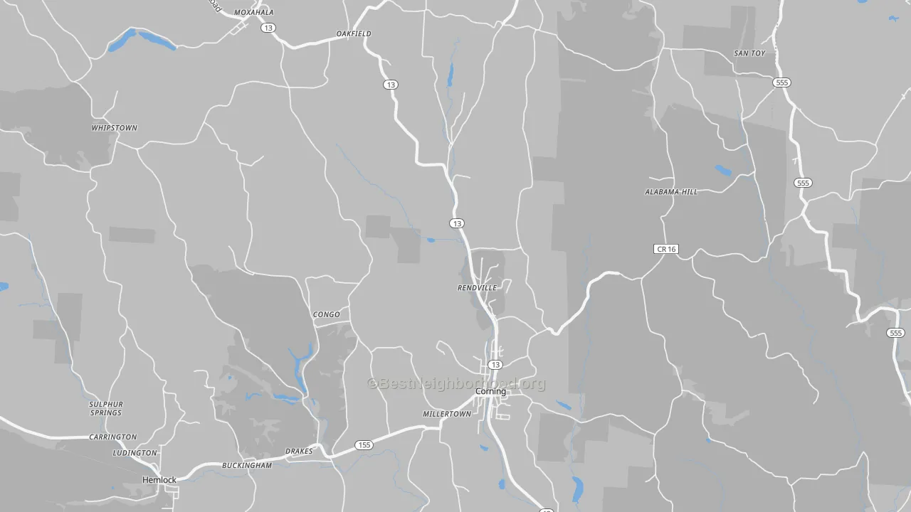 Transit Grade map of 43730, OH