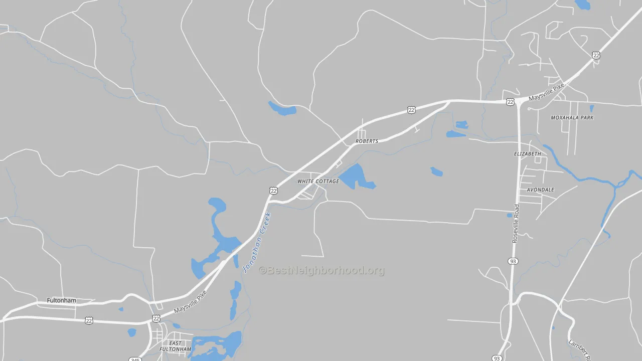 Transit Grade map of 43791, OH