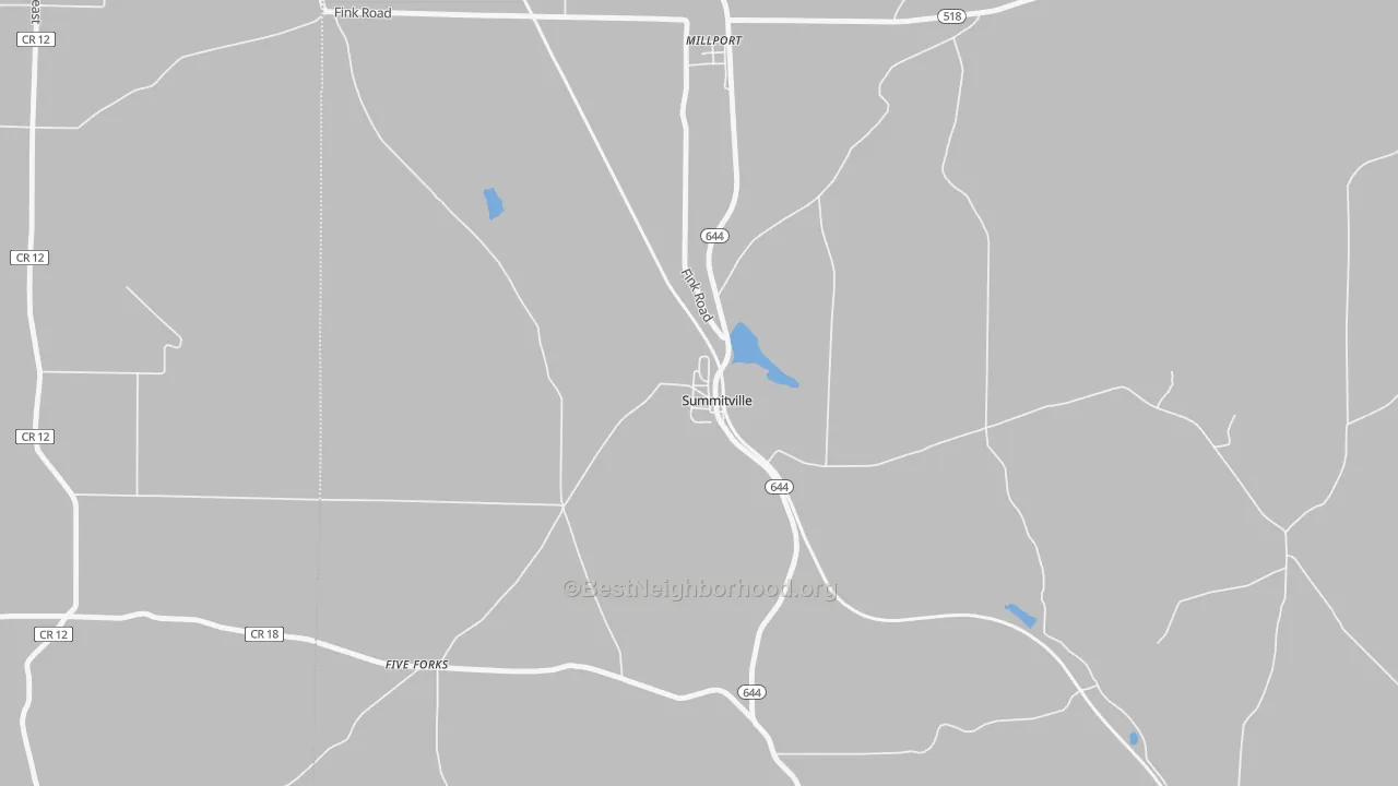 Transit Grade map of 43962, OH
