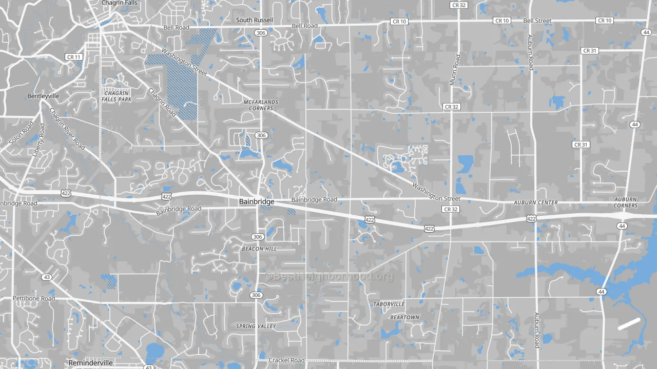 Transit Grade map of 44023, OH