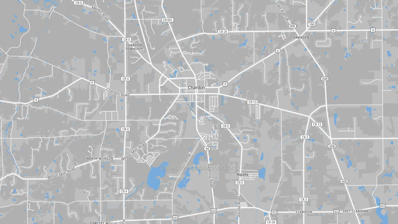 Transit Grade map of 44024, OH