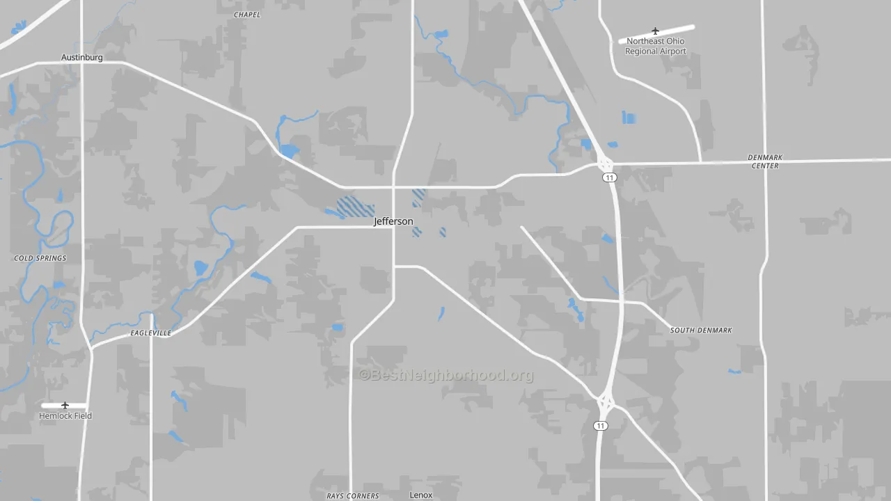 Transit Grade map of 44047, OH