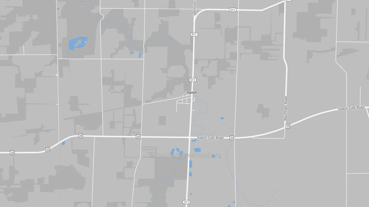 Transit Grade map of 44049, OH
