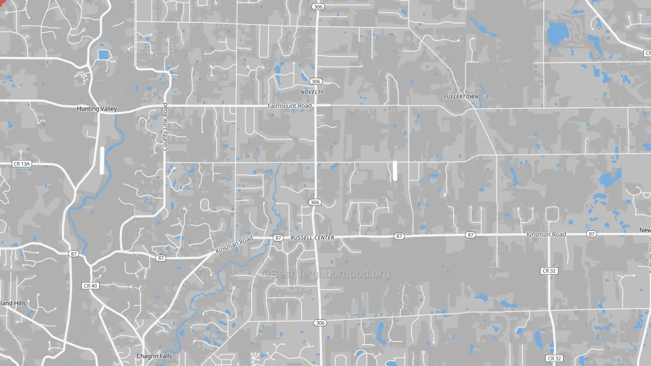 Transit Grade map of 44072, OH