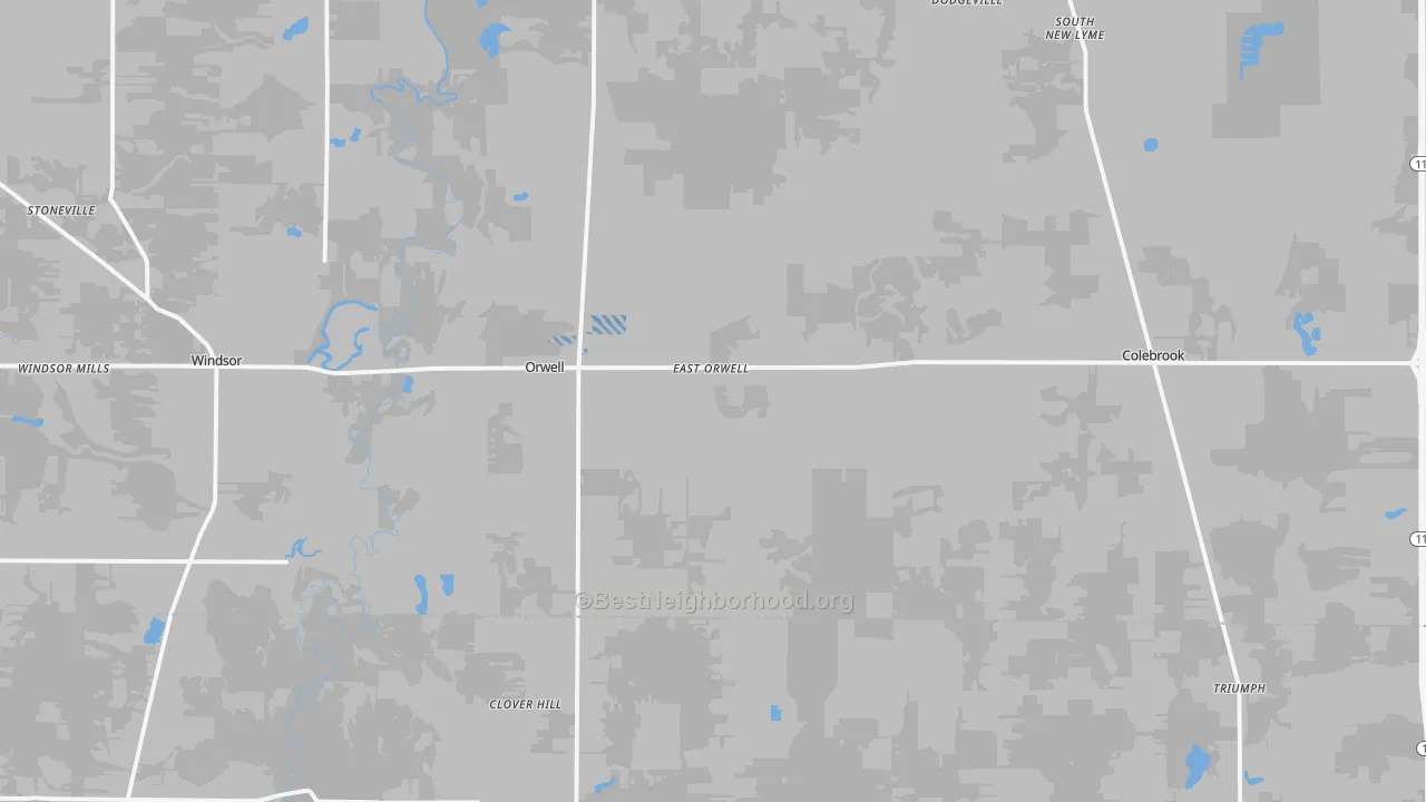 Transit Grade map of 44076, OH