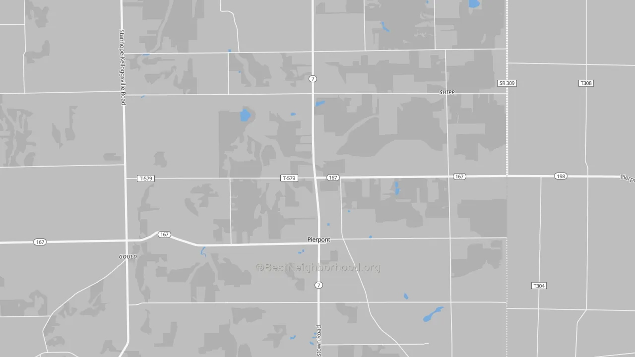 Transit Grade map of 44082, OH