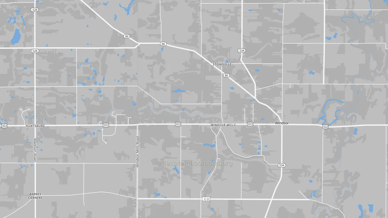 Transit Grade map of 44099, OH