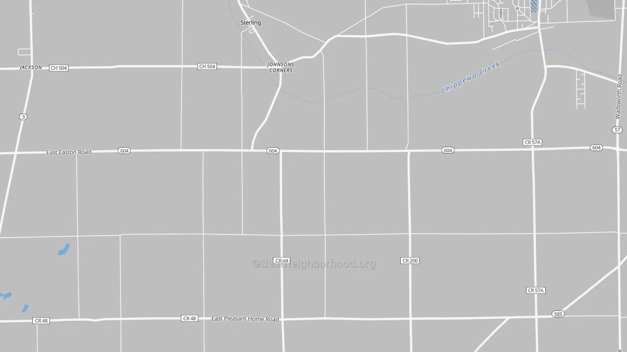 Transit Grade map of 44276, OH