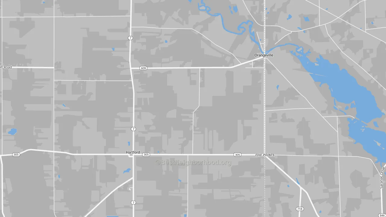 Transit Grade map of 44404, OH