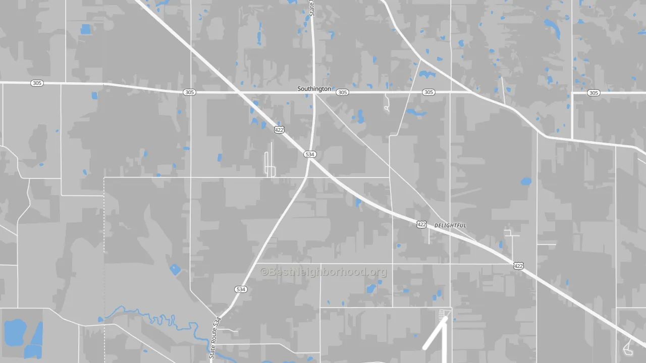 Transit Grade map of 44470, OH