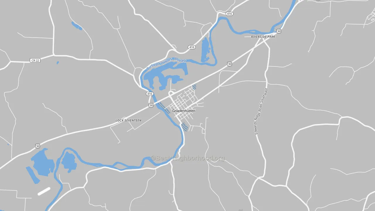 Transit Grade map of 44629, OH