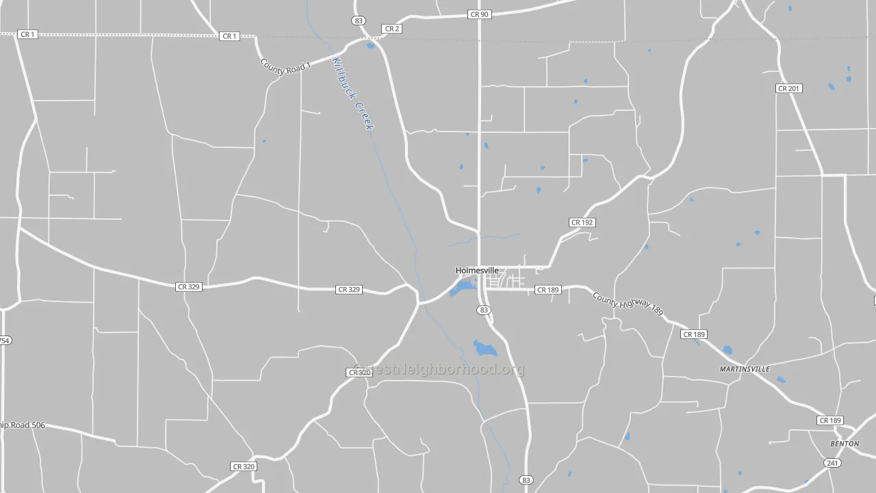 Transit Grade map of 44633, OH