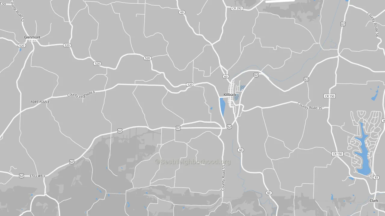 Transit Grade map of 44637, OH