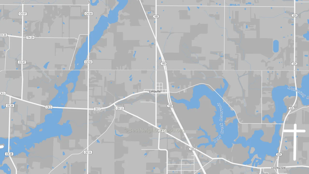 Transit Grade map of 44640, OH