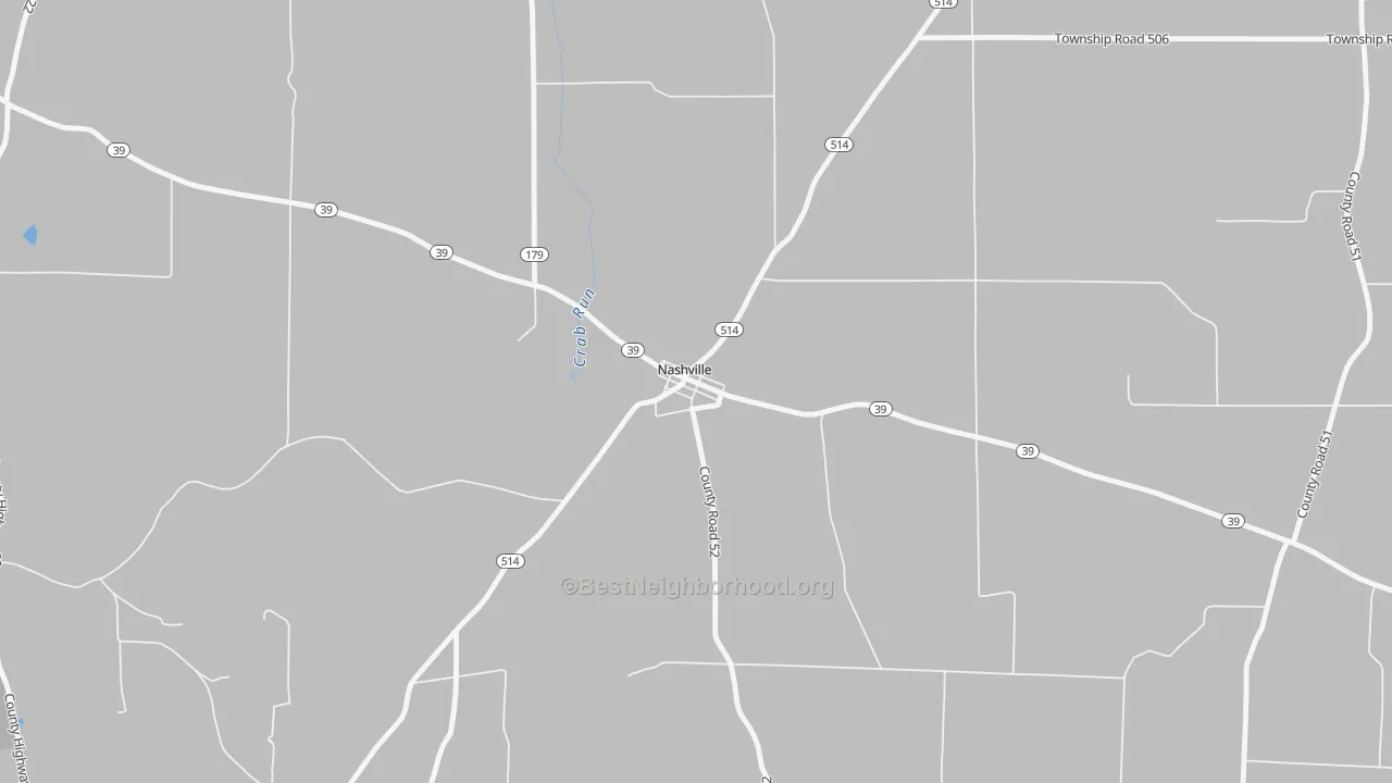 Transit Grade map of 44661, OH