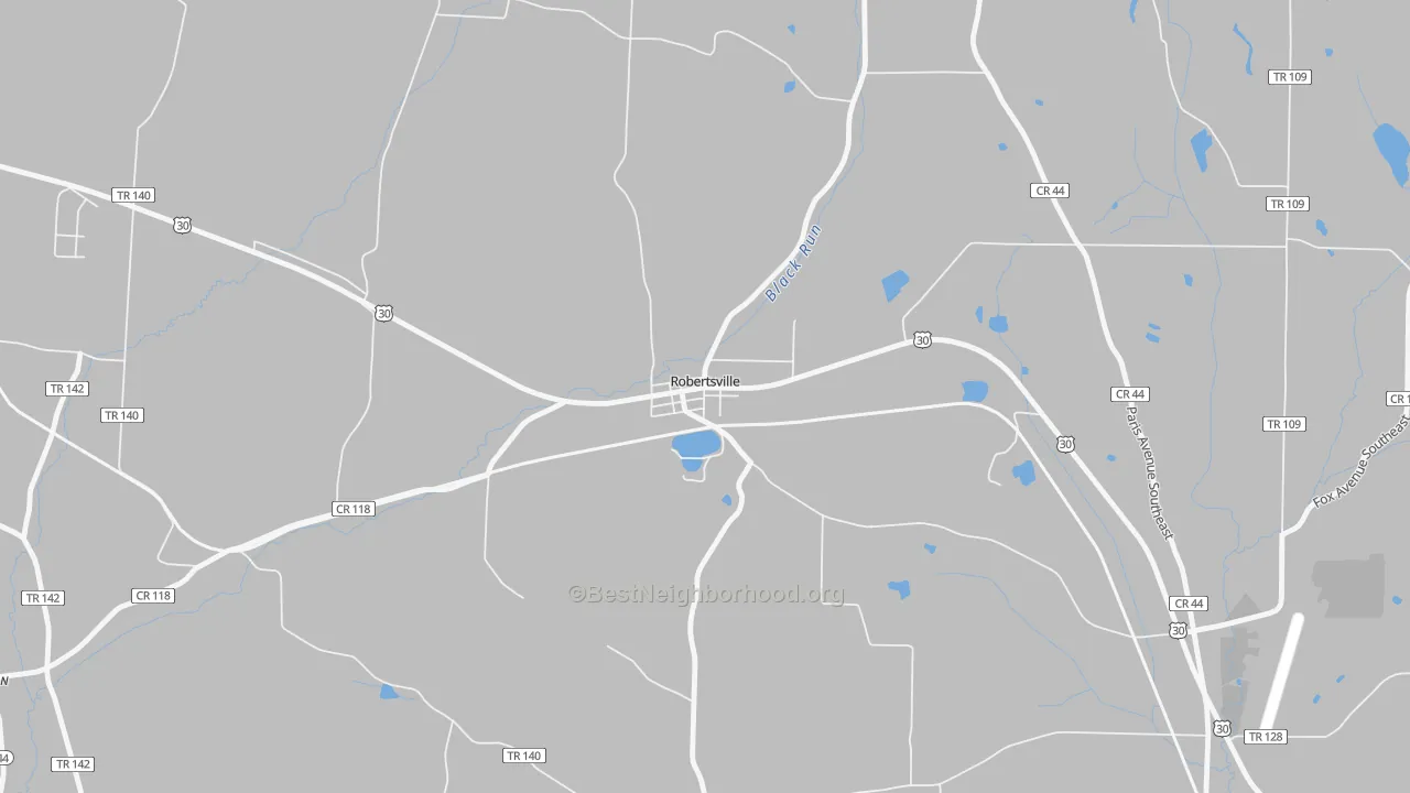 Transit Grade map of 44670, OH