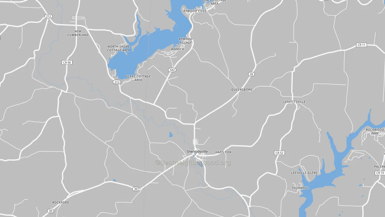 Transit Grade map of 44675, OH