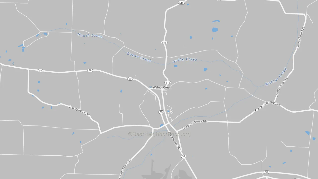 Transit Grade map of 44687, OH