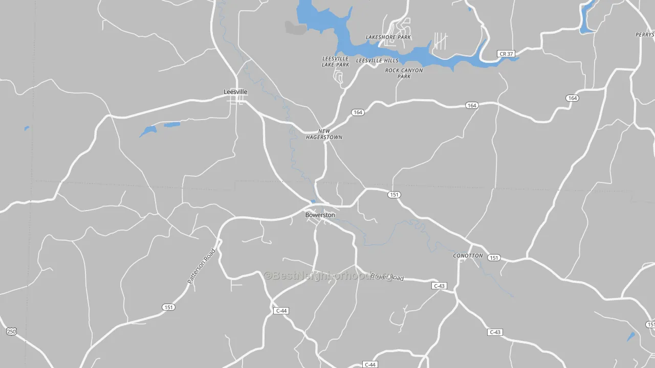 Transit Grade map of 44695, OH