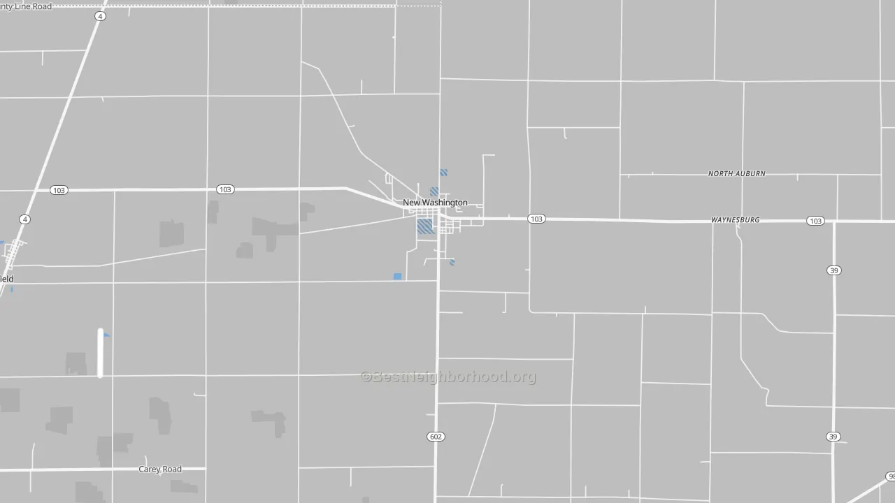 Transit Grade map of 44854, OH