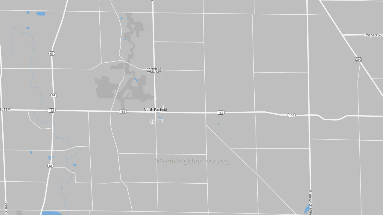 Transit Grade map of 44855, OH