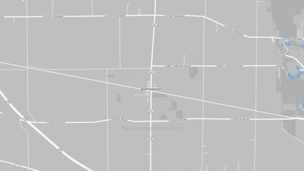 Transit Grade map of 44856, OH