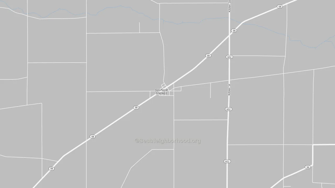 Transit Grade map of 44881, OH