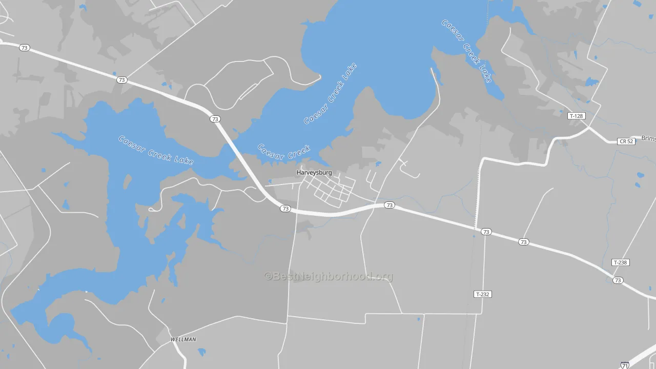 Transit Grade map of 45032, OH