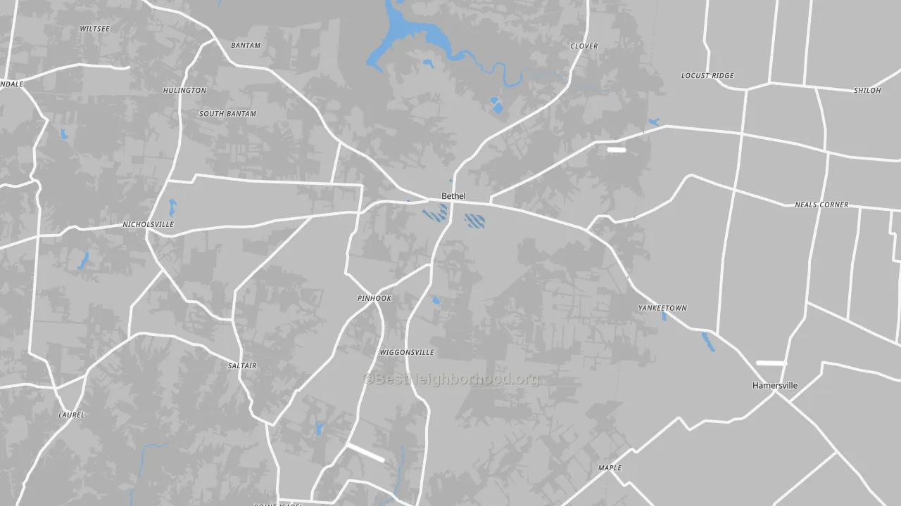 Transit Grade map of 45106, OH